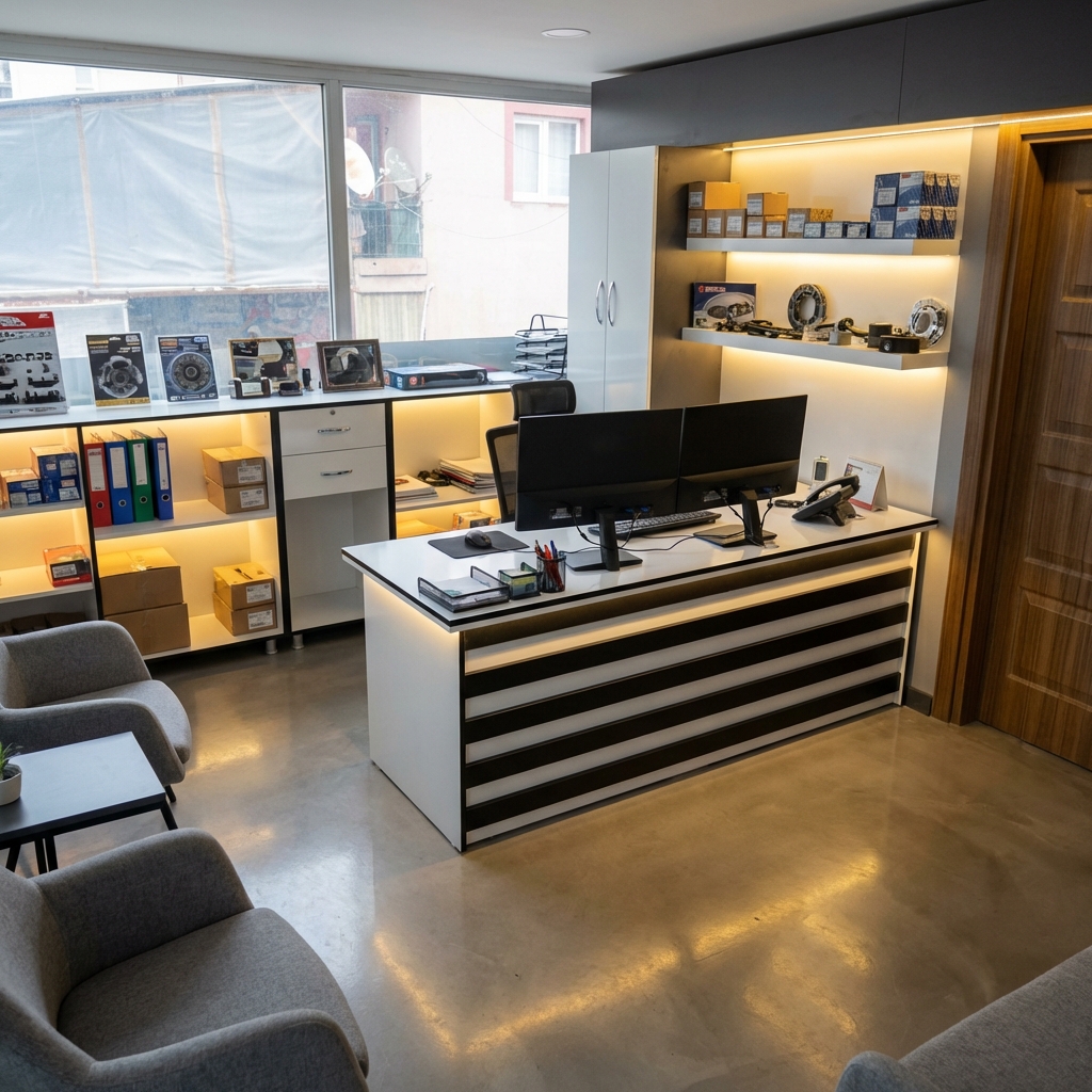 Oto Yasin Modern Ofis ve Resepsiyon