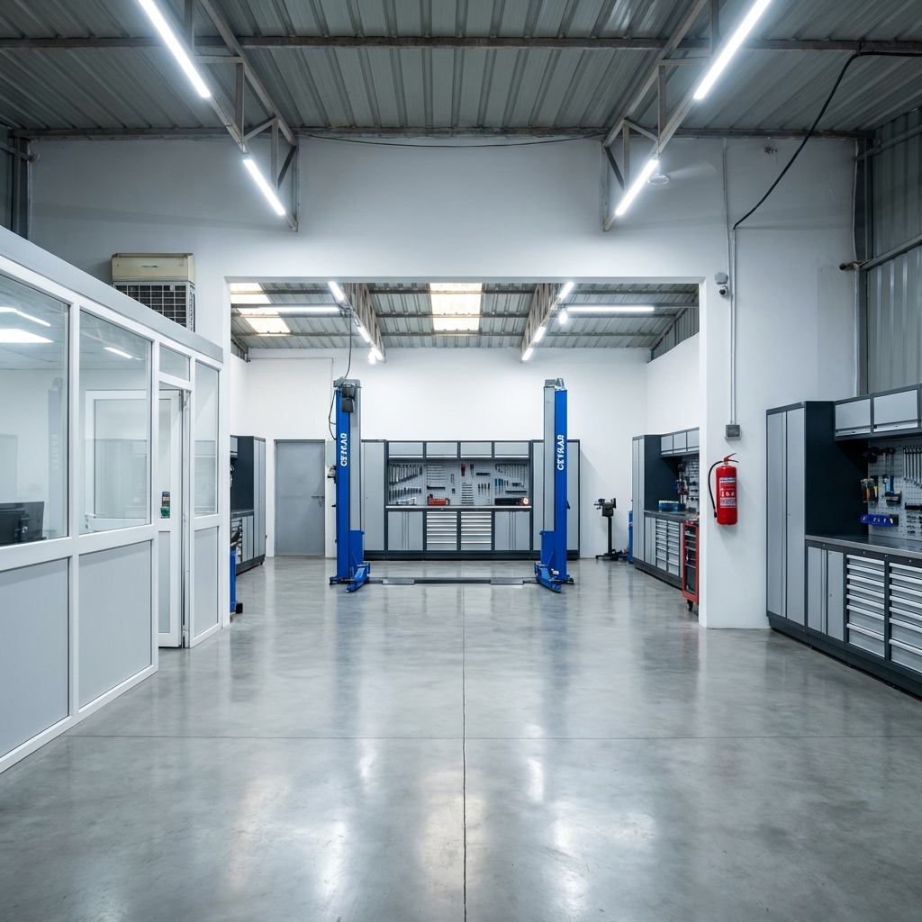 Oto Yasin Modern Atölye İçi